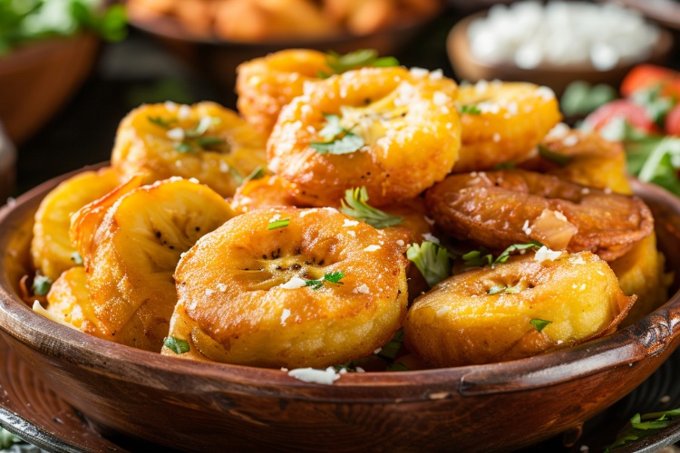 Aborrajados (Fried Plantain with Cheese)