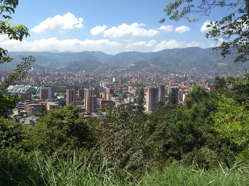 View of Medellin from Cerro El Volador