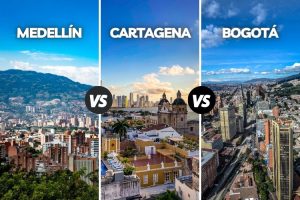 Medellin vs Cartagena vs Bogotá