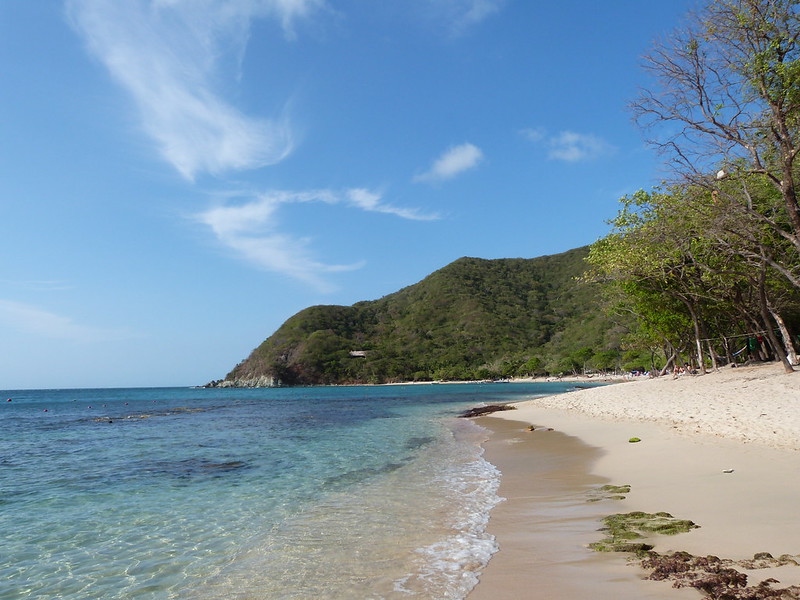 Playa Cristal Parque Tayrona, Santa Marta Colombia