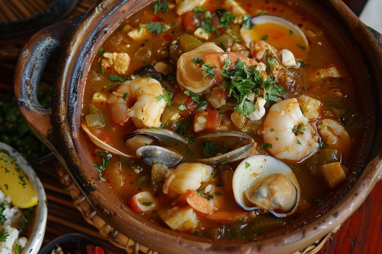 Cazuela de Mariscos (Seafood Stew)